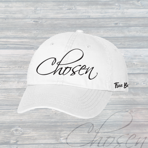 CHOSEN Custom Dad Hat - White