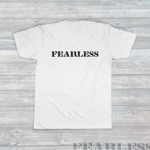 Unisex FEARLESS T-Shirt White