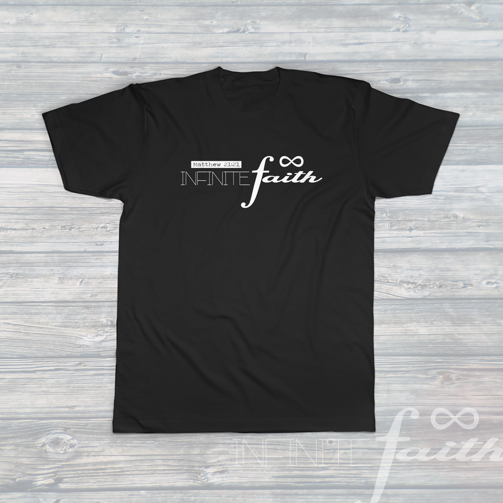 Unisex INFINITE FAITH T-Shirt Black