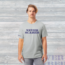 Load image into Gallery viewer, NEVER SCARED Bold Unisex Tee