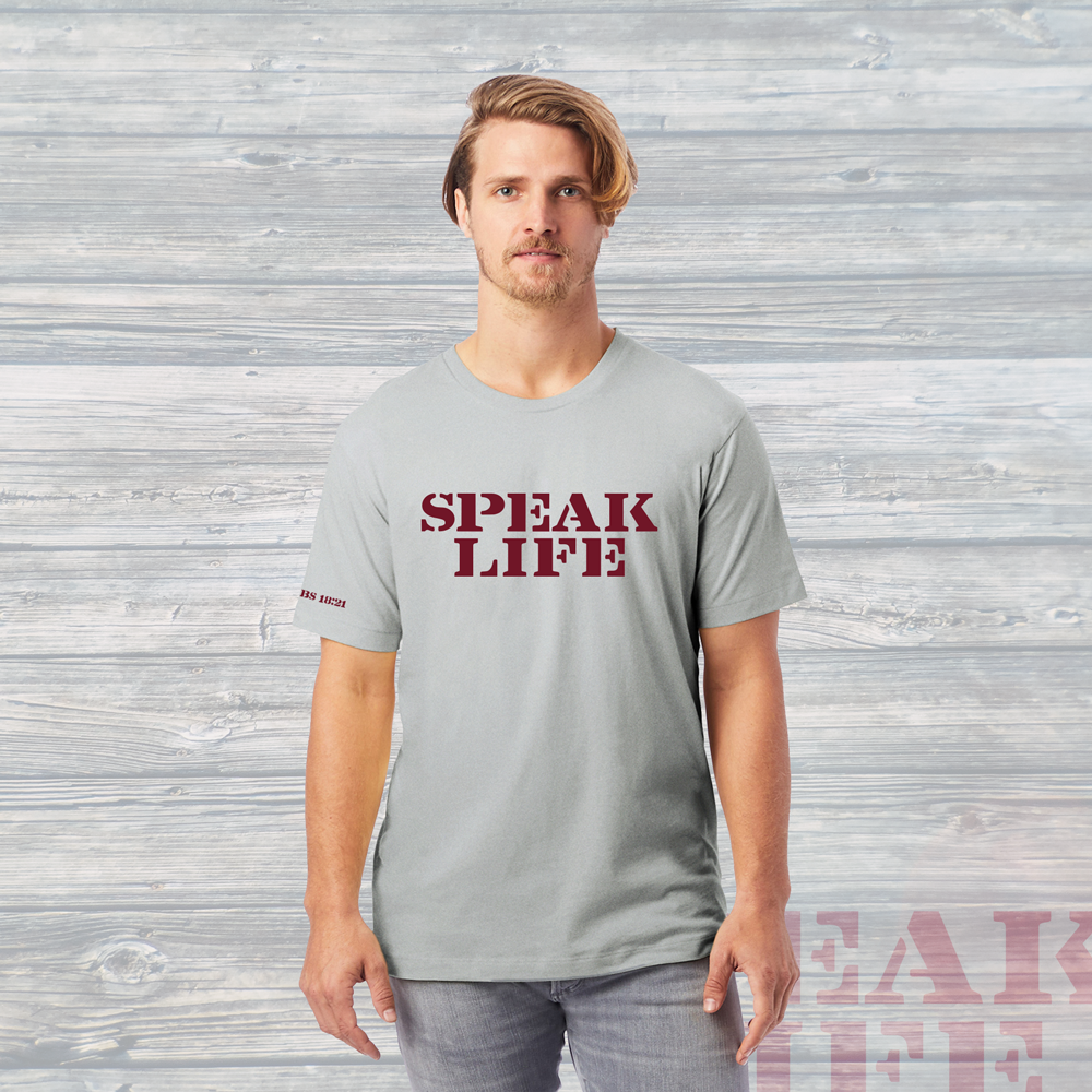 SPEAK LIFE Bold Unisex Tee